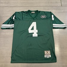 Players of the Century 2004 Brett Favre #4 New York Jets NFL Jersey Size 60 4XL