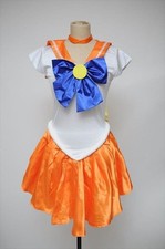 Pretty Guardian Sailor Moon Cosplay Costume Sailor Venus Minako Aino