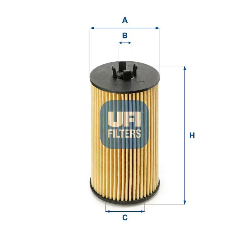 UFI 25.199.00 Oil Filter For Vauxhall Astra Insignia Meriva Mokka Zafira 9552... - Image 3