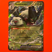 Pokemon TCG Meowscarada ex SV02 Paldea Evolved 015/193 Full Art Holo EN