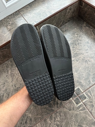 Finn Comfort Germany Leather Slip-On Clogs / Mules, Size EU 45 Men’s 11-11.5 US - Picture 6 of 12