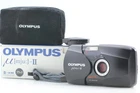 [ Unused In Box ] Olympus μ mju Stylus II Black Film Camera f/2.8 From JAPAN