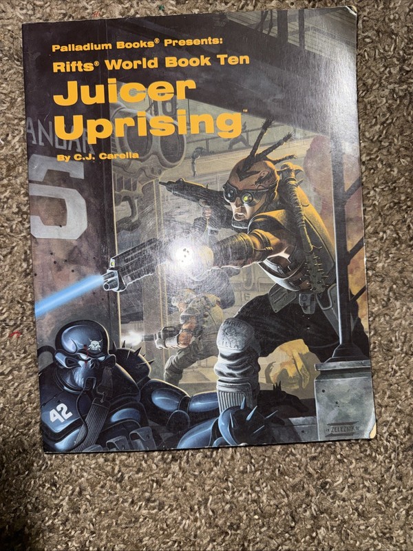 Rifts: World Book 10: Juicer Uprising $24.99 Value (Palladium Books) [PLB0820]