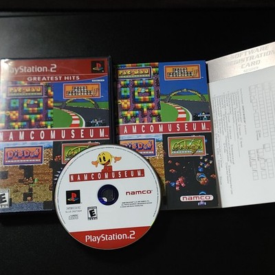 Namco Museum Playstation 2 Ps2 - CIB w/ Manual & Reg Card!