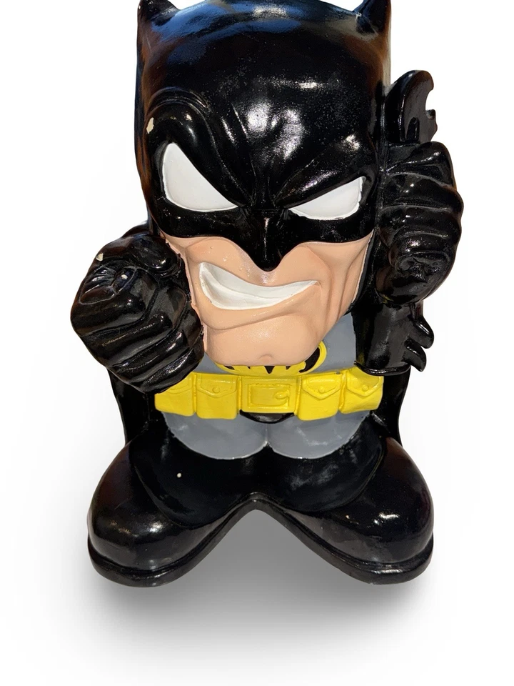 Raro Batman Candy Bowl Soporte DC Comics Espuma Halloween Hombre Cueva Decoración Foto 3 de 4