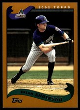 Brian Anderson 2002 Topps #177 Diamondbacks MLB READ FREE SHIPPING AutographDen