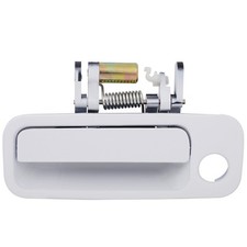 Front Driver Exterior Door Handle Off White Polished For 97-01 Toyota Camry