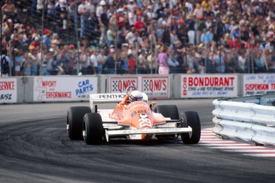 Riccardo Patrese ITA Arrows A3 retired with a blocked fuel filter - Old Photo 1