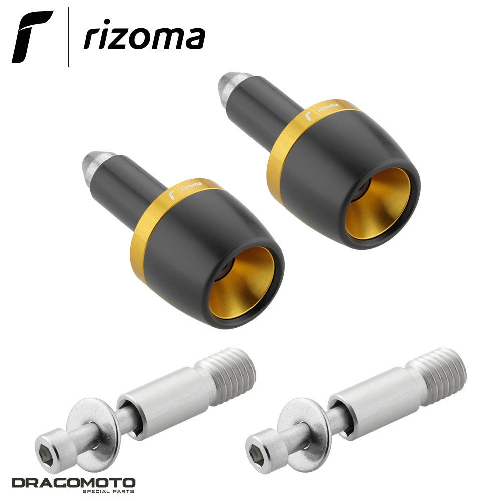 Embouts de guidon Rizoma contre la fatigue des poignets sur BMW R nineT Scrambler