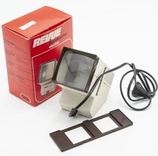 Revue Electric 3112 Slide Projector Boxed 5X5 Electric Slide Viewer