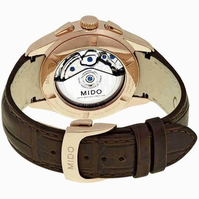 Mido Belluna II Automatic Chronograph Silver Dial 42mm Mens Watch