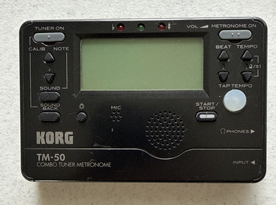 Korg TM-50 Combo Tuner Metronome 