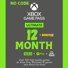 Xbox Game Pass Ultimate Global 12 Month🔥Live Gold + EA Play | 0-2 Hr Delivery