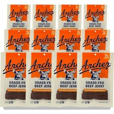 Grass-Fed Mango Habanero Beef Jerky Archer 2.5 Oz 12 Pack