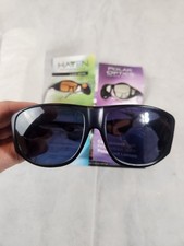 Pair of "fits over" polarized sunglasses