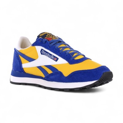 Reebok Men's Aztec II Cobalt/Yellow/Chalk Sneakers 100231043 | eBay