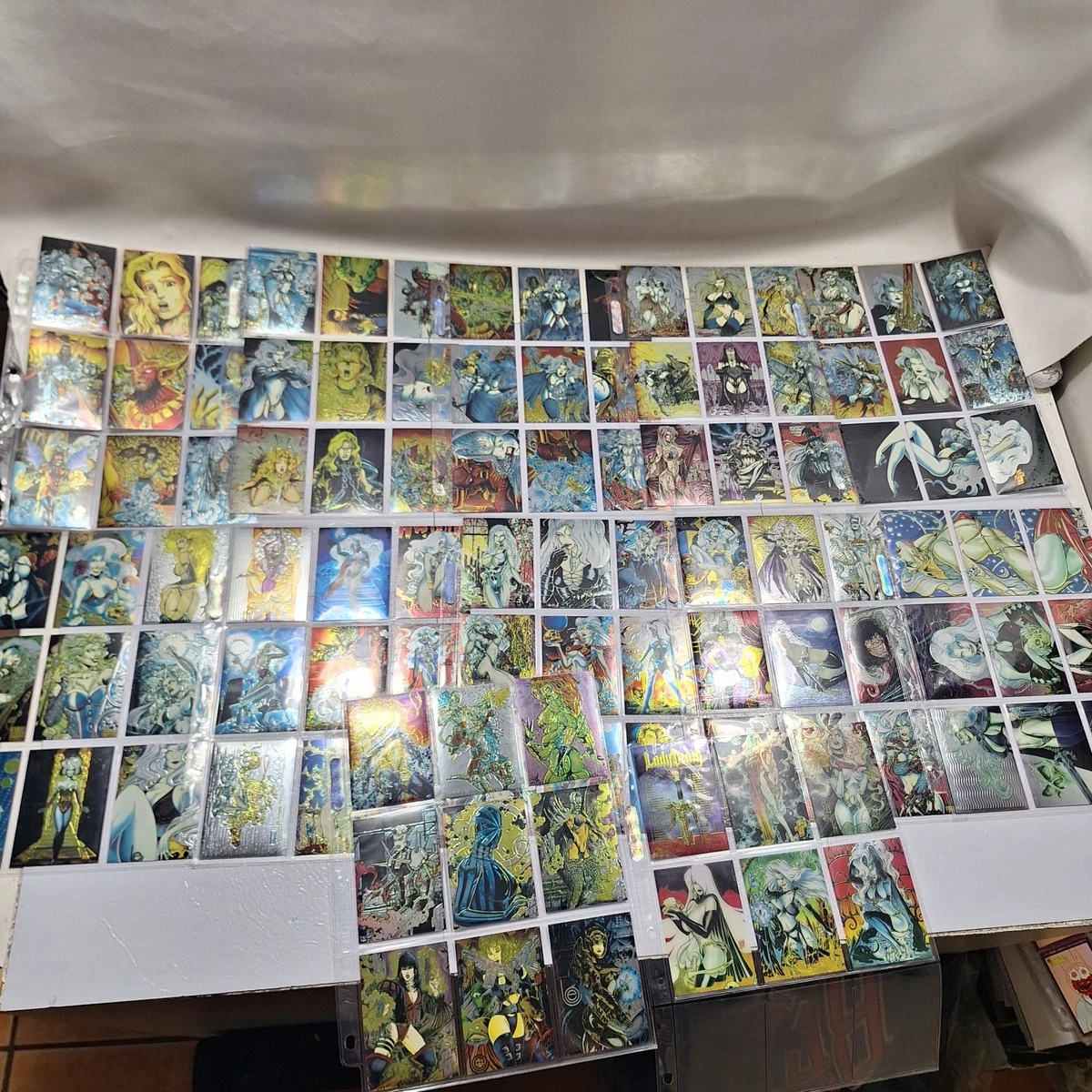 25+ Lady Death Card Set Complete Non-Sport Trading Sets for sale