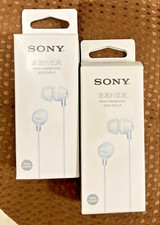   NEW  SONY MDR-EX15LP Comfortable Fit In-Ear Wired Earbuds white sets