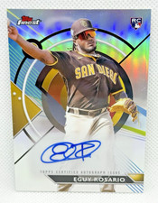 Eguy Rosario 2023 Topps Finest #FA-ERO Rookie Refractor Auto San Diego Padres RC