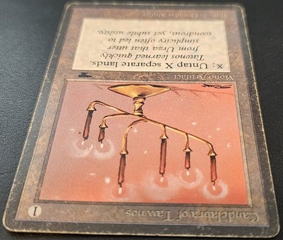 Magic The Gathering MTG Candelabra of Tawnos Antiquities MP | eBay