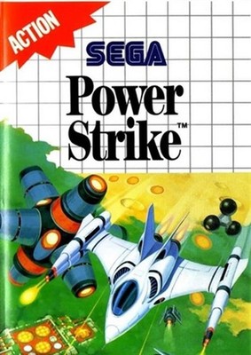 Power Strike - Sega Master System Software Action Shooting Videospiel OVP