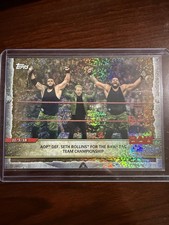 AOP def. Seth Rollins for the Raw Foilboard 2020 Topps WWE Road to Wrestlemania