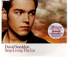 David Sneddon - Stop Living The Lie (CD single 2002) Fame Academy winner