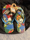 HAVAIANAS DISNEY White MICKEY MOUSE Mens 9/10 USA Flip Flop Sandals NEW — photo 1