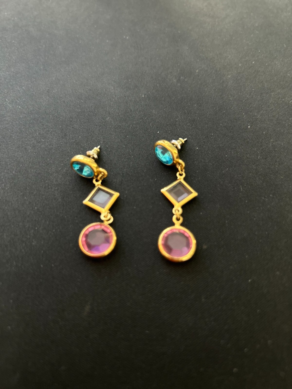 Trifari Dangle Earrings - Exceptional Condition -… - image 2