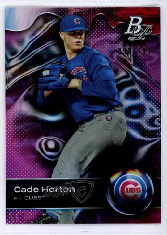 2023 Bowman Platinum Top Prospects Pink Ice 98/199 Cade Horton #TOP-27 1o8c