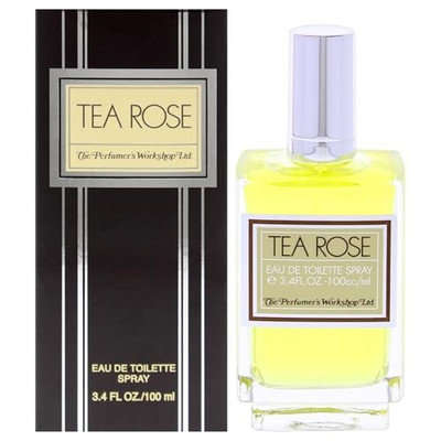 Tea Rose Perfume by Perfumers Workshop 100 Ml EDT Spray for Women