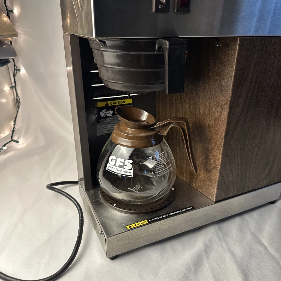 ⭐️ VPR comercial vintage BUNN vertido automático con 2 decantadores de vidrio. MUY LIMPIO. Foto 2 de 4