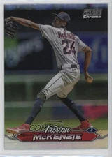 2024 Topps Stadium Club Chrome Refractor Triston McKenzie #45