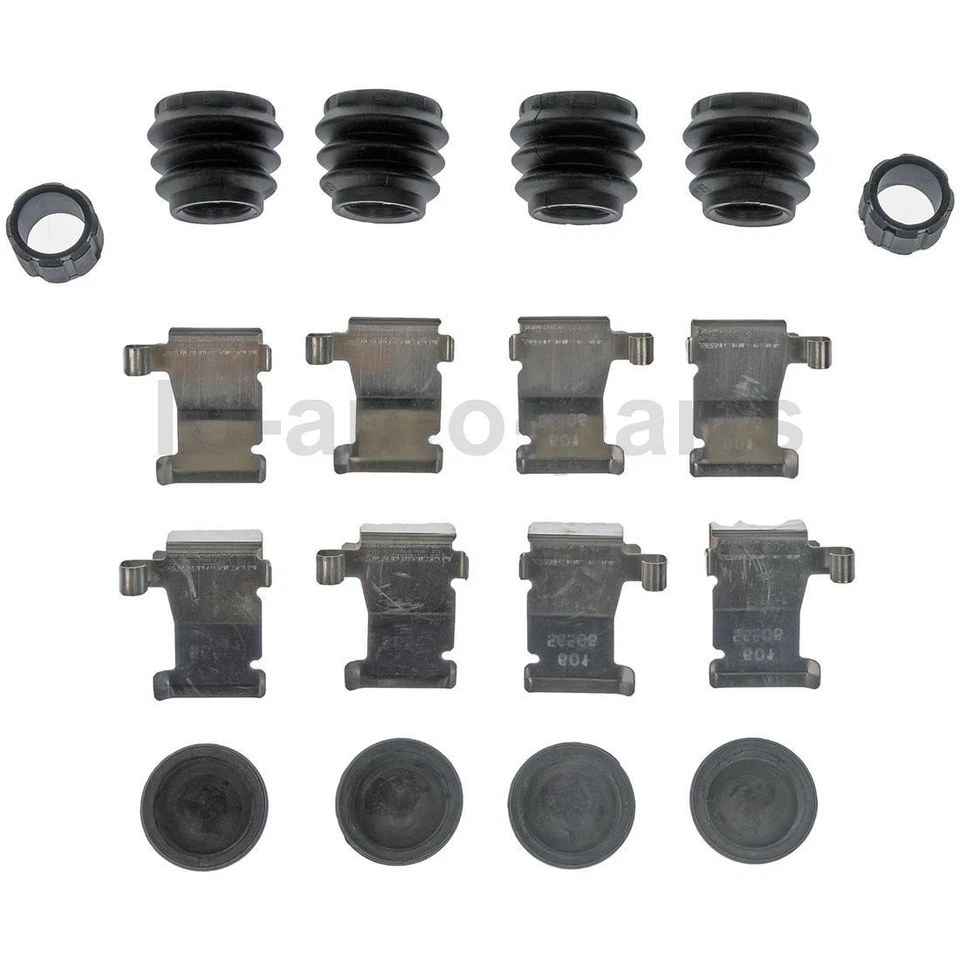 Kit de herrajes de freno delantero trasero Dorman 2 piezas para GMC Sierra 2500 HD 2011-2016 Foto 3 de 4