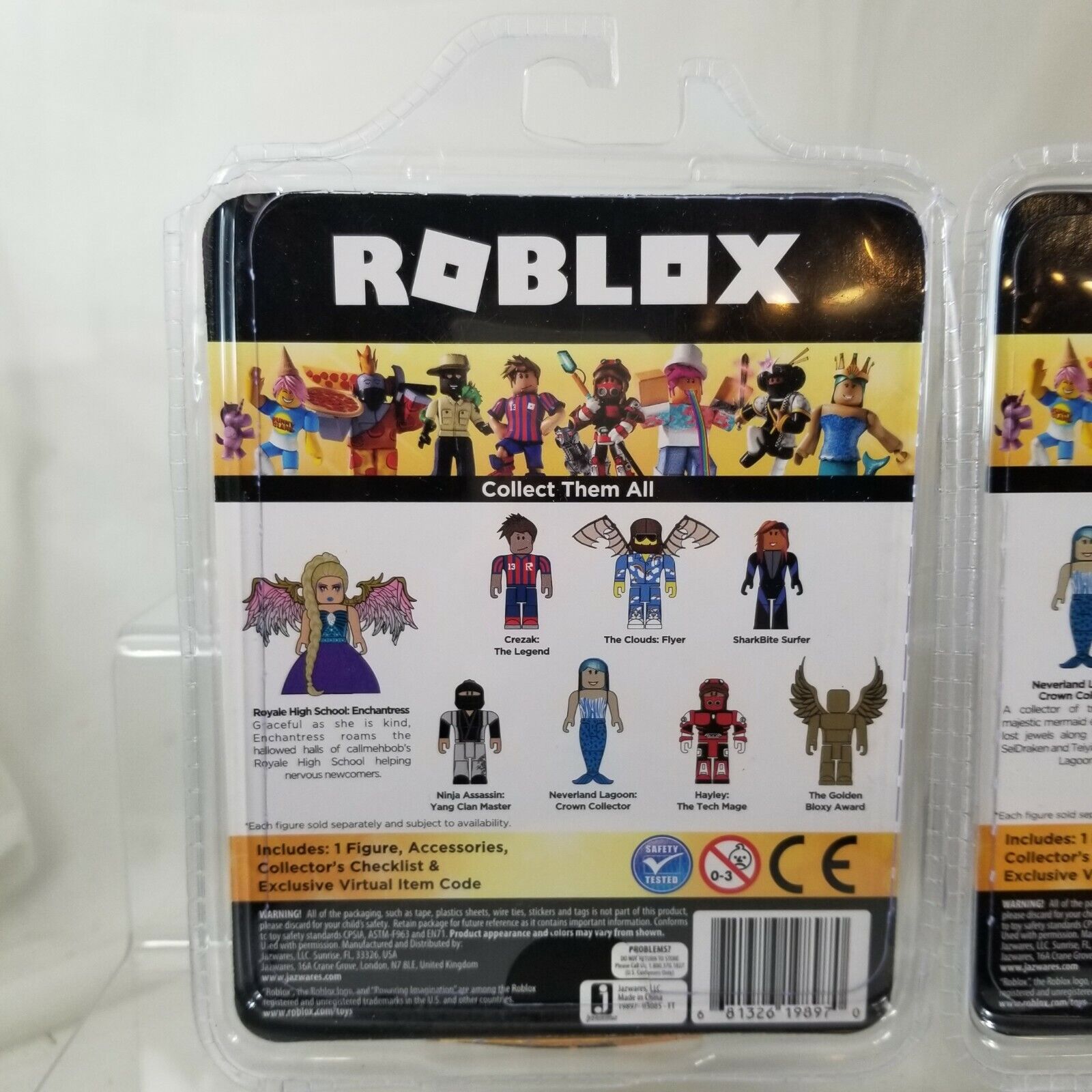 Roblox Gold Collection Royale High School: Enchantress Single Figure Pack  with Exclusive Virtual Item Code