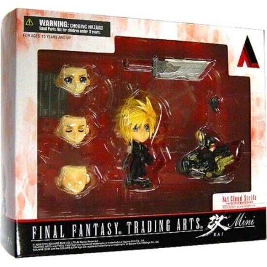 Square Enix Final Fantasy Advent Children Cloud Trading Arts Mini Action Figure Square Enix Final Fantasy Advent Children Cloud Trading Arts Mini Action Figure