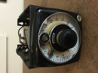Vintage Atcotrol ATC minutes timer Synchron ~ Automatic Timing & Controls Co