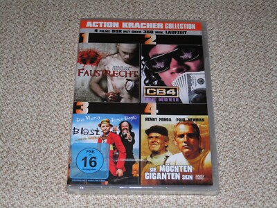 Action Kracher Collection - 4 Filme Box 2 DVDs - NEU & OVP