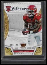 2013 Prominece Knile Davis #19 Silhouet /149