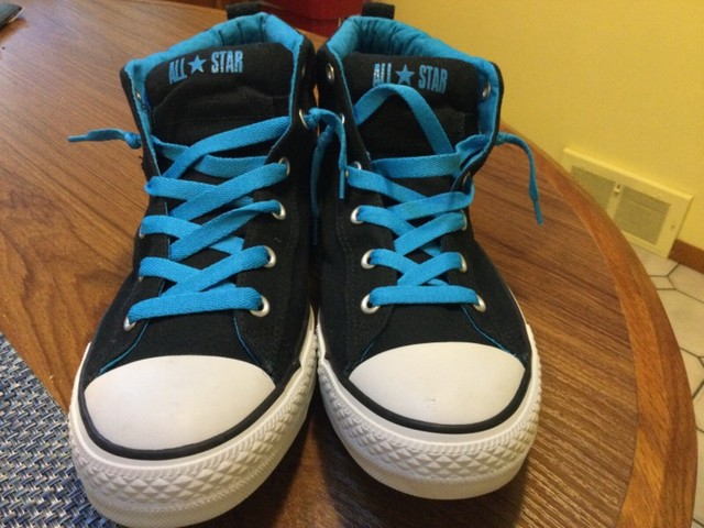 infant silver converse