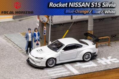 Focal Horizon FH 1:64 Silvia S15 Pandem Rocket Bunny Diecast Model