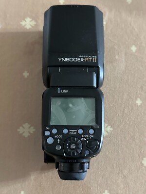 YONGNUO YN600EX-RT II WIRELESS FLASH SPEEDLITE TTL SLAVE MASTER HSS FOR CANON
