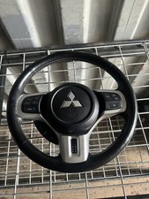 08-15 Mitsubishi Evolution X Evo X Steering Wheel Oem