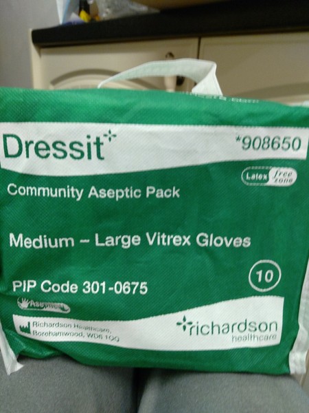 Dress it dressing packs med/lge 10 (5060069281203)