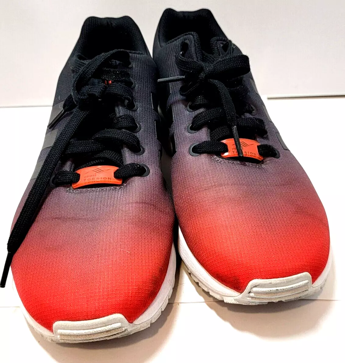 Adidas flux orange and cheap black