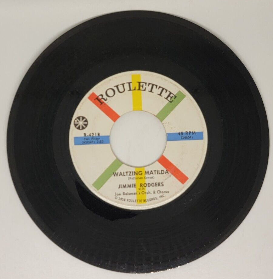 Jimmie Rodgers T.L.C. / Waltzing Matilda 7