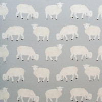 26829 - GroßArtiges Kinder SüßIgkeiten Schaf Hellblau Hohenberger Tapete