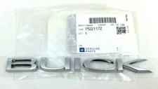 Buick Allure Lacrosse Lucerne Trunk Decklid Chrome Nameplate Emblem New Oem