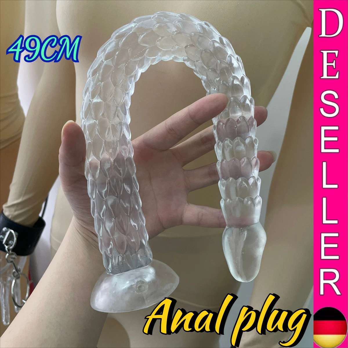 anal plug public tumblr Anal-Dildo Training Set Crystal Transparent main image 0