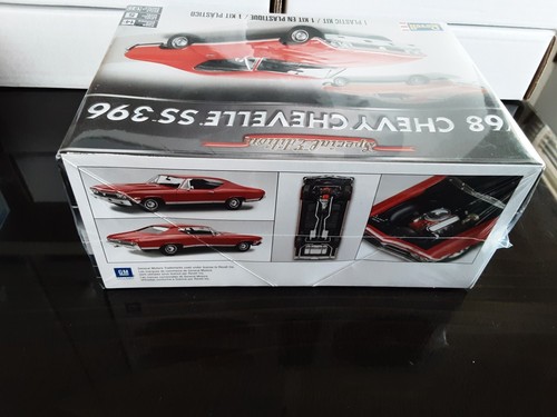 REVELL 1968 CHEVY CHEVELLE SS396 MODEL KIT SIGILLATO IN FABBRICA - Foto 3 di 5